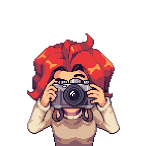 Red with a camera